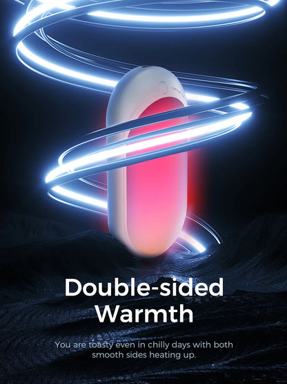 Hand Warmers Rechargeable, 1 Pack 5200Mah Electric Portable Pocket Heater, Best Gifts for Women Mens,Raynauds, Hunting, Golf, Camping