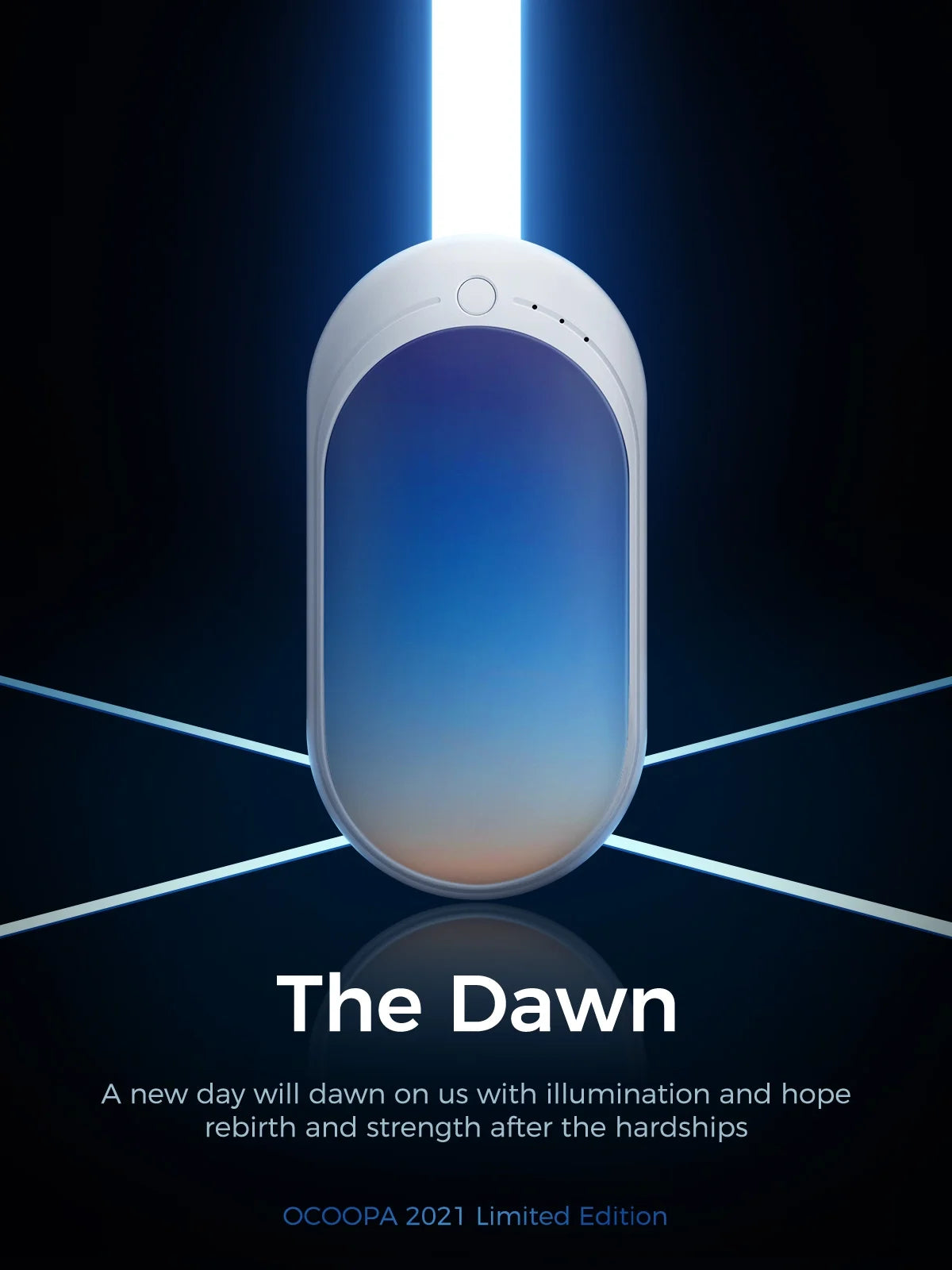 Hand Warmers Rechargeable, 1 Pack 5200Mah Electric Portable Pocket Heater, Best Gifts for Women Mens,Raynauds, Hunting, Golf, Camping