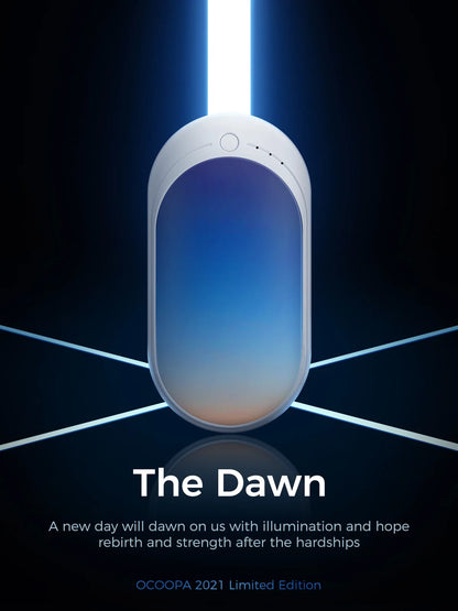 Hand Warmers Rechargeable, 1 Pack 5200Mah Electric Portable Pocket Heater, Best Gifts for Women Mens,Raynauds, Hunting, Golf, Camping